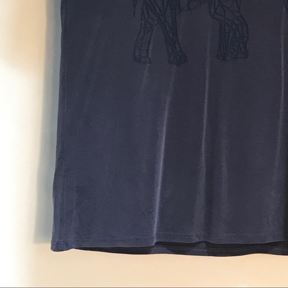 Evolution Active Tee Shirt  Elephant short sleeve  sheer Size medium - Picture 3 of 7
